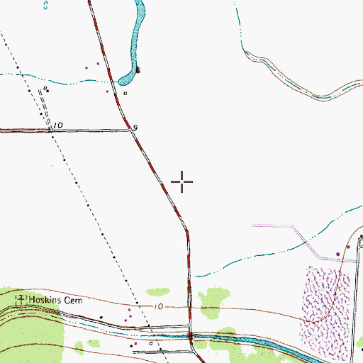 Topographic Map of Air Logistics-Freeport Heliport, TX