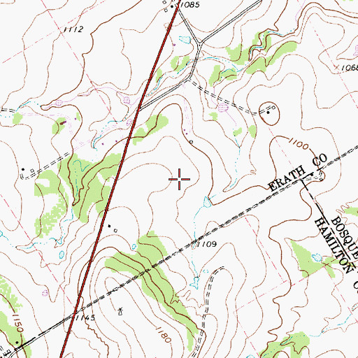 Topographic Map of McSwain Field (historical), TX