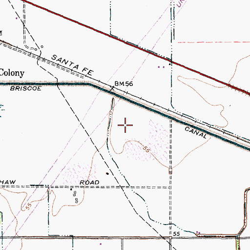 Topographic Map of Helitrans Heliport, TX