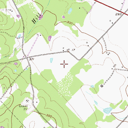 Topographic Map of Fayette Regional Air Center, TX