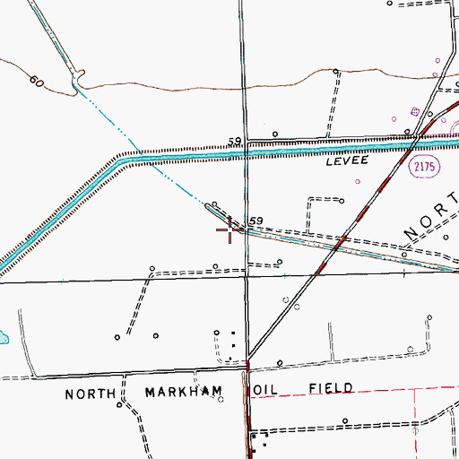 Topographic Map of Station 24 Heliport, TX
