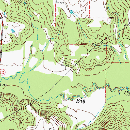 Topographic Map of Mac Kay Heliport, TX