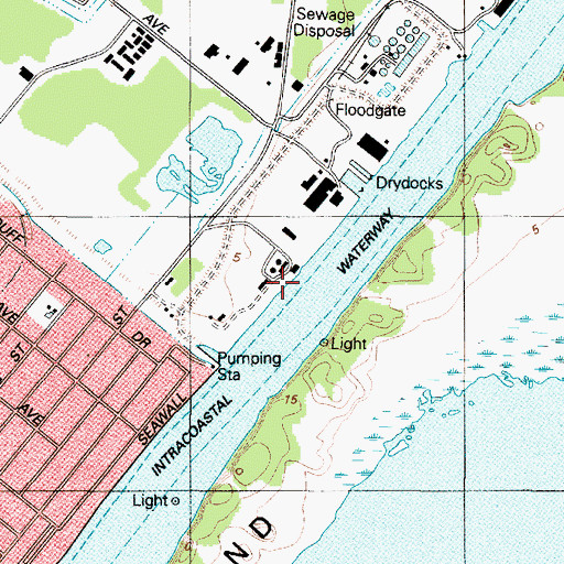 Topographic Map of Patco Heliport, TX