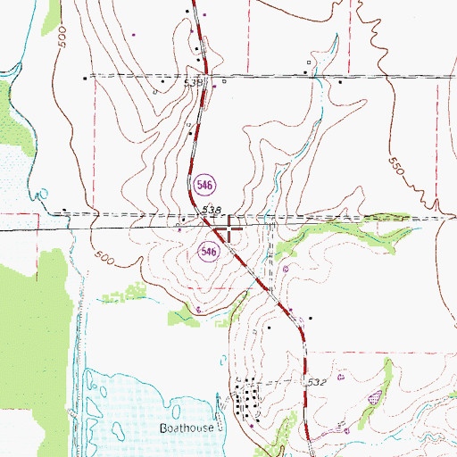 Topographic Map of Aero Crafter Incorporated Heliport, TX
