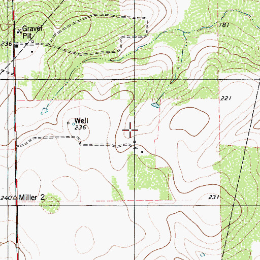 Topographic Map of Memorial Hospital Heliport, TX