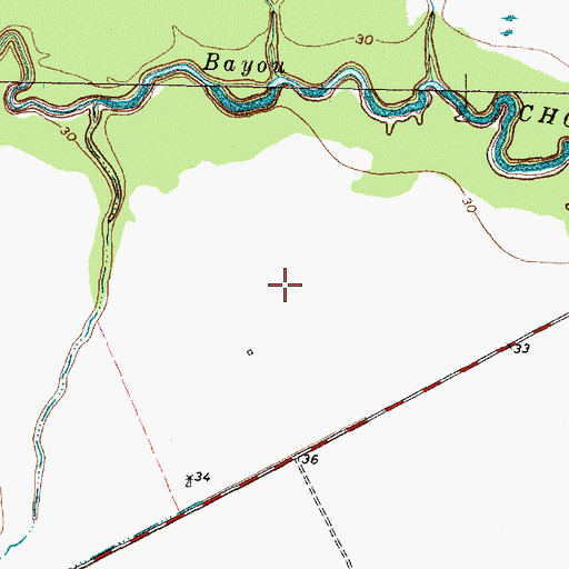 Topographic Map of Songbird Ranch Airport, TX