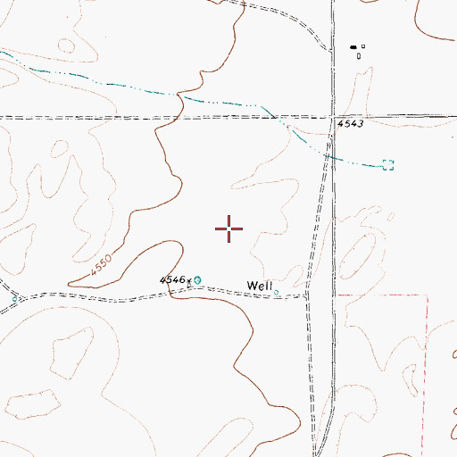 Topographic Map of Circle H Farms Ltd Airport (historical), TX