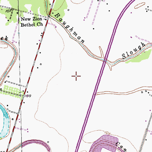 Topographic Map of Gulf Coast Medical Center Heliport, TX