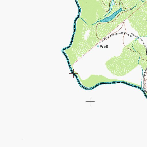 Topographic Map of Lomas de Arena Crossing, TX