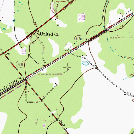 Topographic Map of KBMT-TV (Beaumont), TX