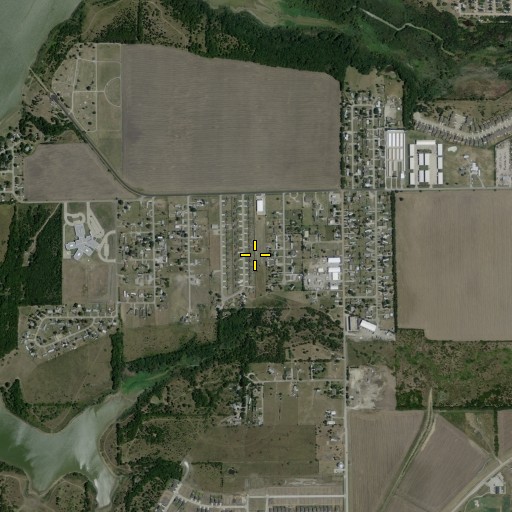 Aerial/Satellite Image of Hackberry, TX
