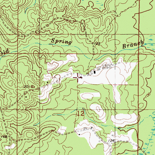 Topographic Map of Fairhope, AL