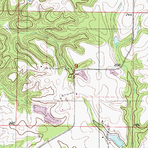 Topographic Map of Wilson (historical), AL
