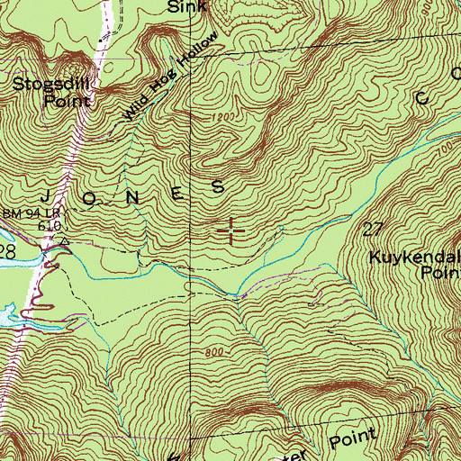 Topographic Map of Gray (historical), AL