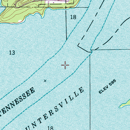 Topographic Map of Romans Bar, AL