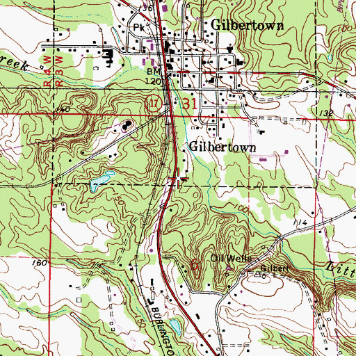 Topographic Map of Goodwill Assembly of God Church, AL