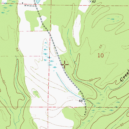 Topographic Map of Lilly Grove Church (historical), AL