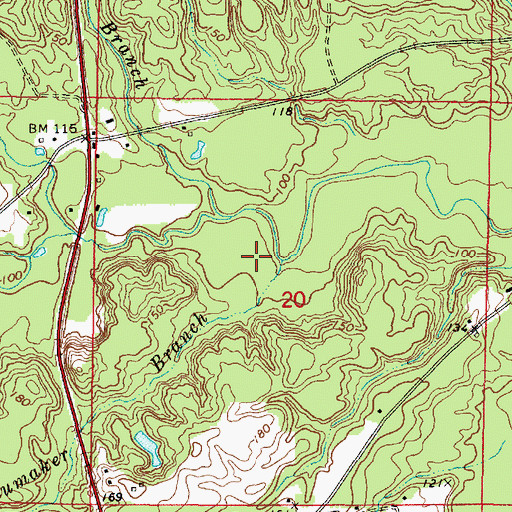 Topographic Map of Taylor Mill (historical), AL