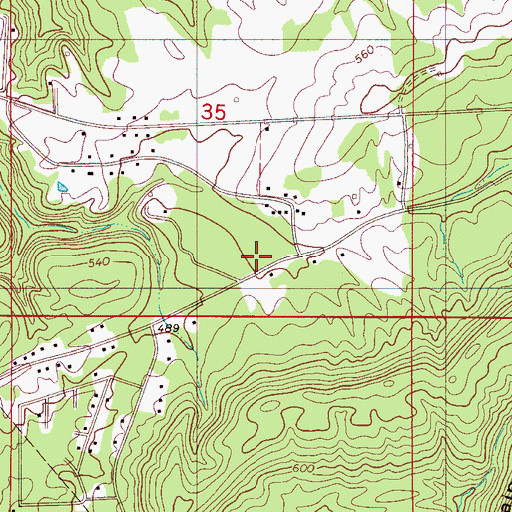 Topographic Map of Virginia Mines Elementary School (historical), AL