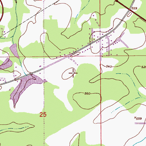 Topographic Map of Westminster Christian School, AL