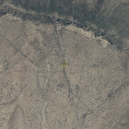 Aerial/Satellite Image of Yellowjacket Spring, AZ