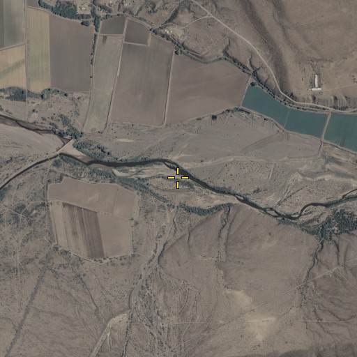 Aerial/Satellite Image of Yuma Wash, AZ