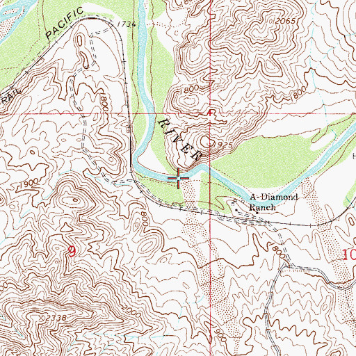 Topographic Map of Zelleweger Wash, AZ