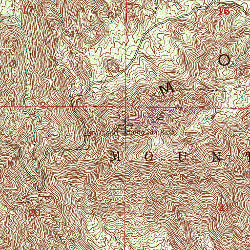 Topographic Map of Arizona State Highway Patrol Tower, AZ