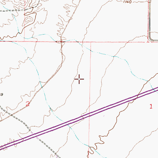 Topographic Map of Buckeye FRS Dam Number Three, AZ