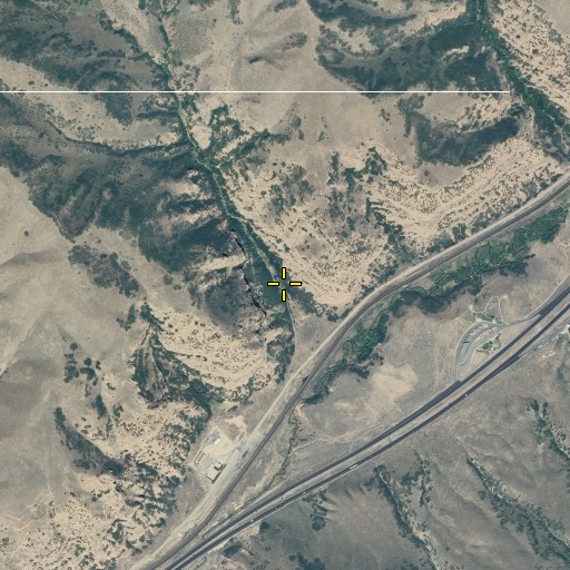 Aerial/Satellite Image of Beckwith Spring, UT