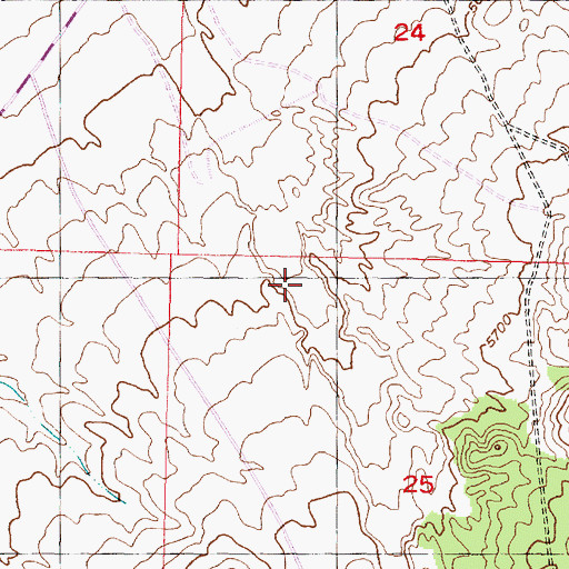 Topographic Map of Big Wash, UT