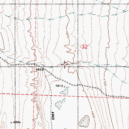 Topographic Map of Birch Canyon, UT