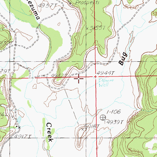 Topographic Map of Bonnie Dalton Artesian Well, UT