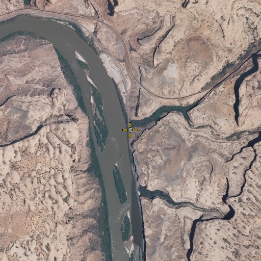 Aerial/Satellite Image of Bootlegger Canyon, UT