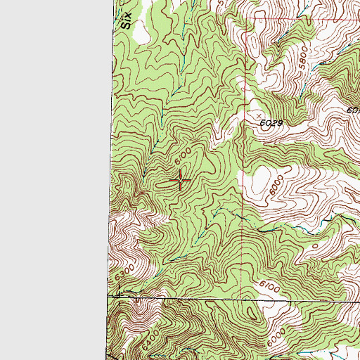 Topographic Map of Cedar Mountains, UT