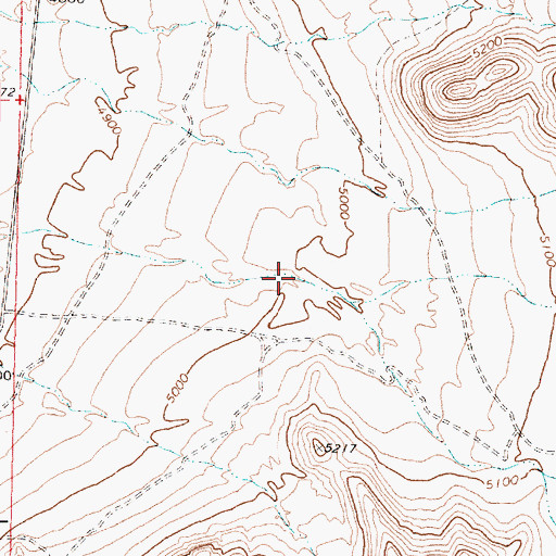 Topographic Map of Cedar Valley, UT