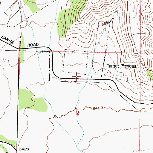 Topographic Map of Cedar Valley, UT