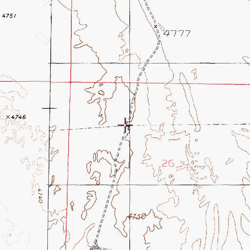 Topographic Map of Christenson Windmill, UT