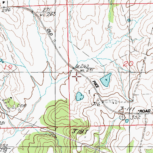 Topographic Map of Lydia Hill Church (historical), AL