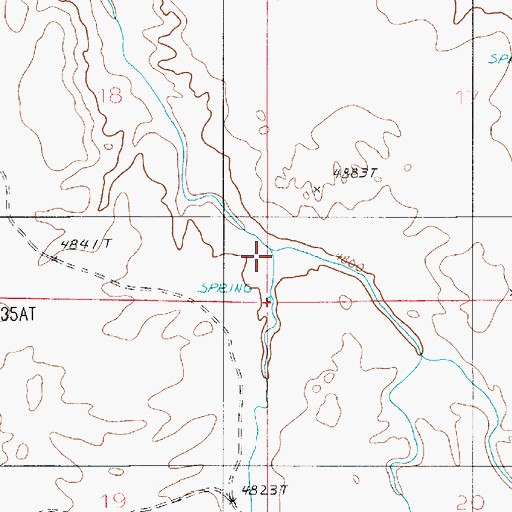 Topographic Map of Coaly Wash, UT