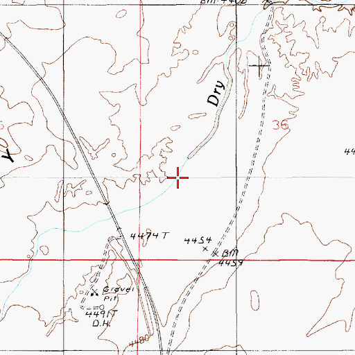 Topographic Map of Collie Wash, UT