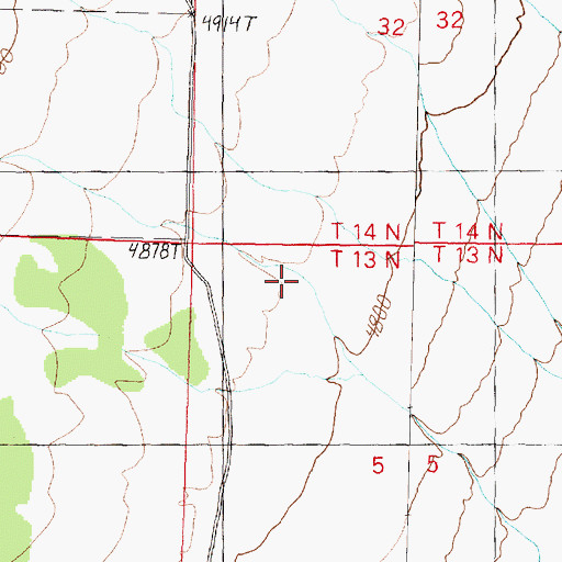 Topographic Map of Crystal Hollow, UT