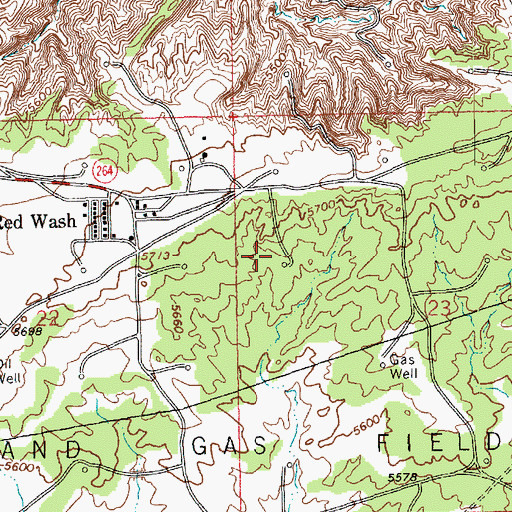 Topographic Map of Deadman Bench, UT