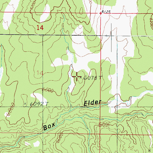 Topographic Map of Deer Range, UT