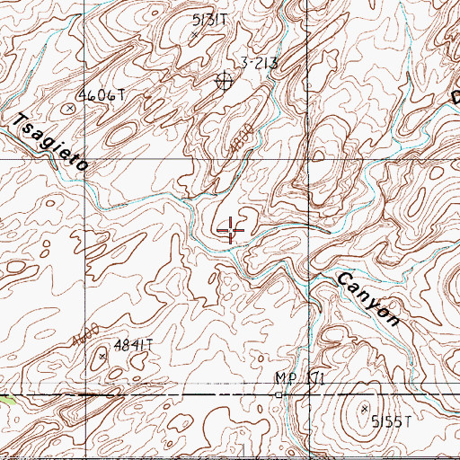 Topographic Map of Dome Canyon, UT
