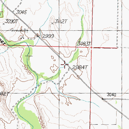 Topographic Map of Dry Wash, UT
