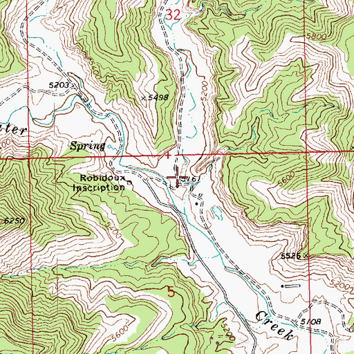 Topographic Map of East Canyon, UT