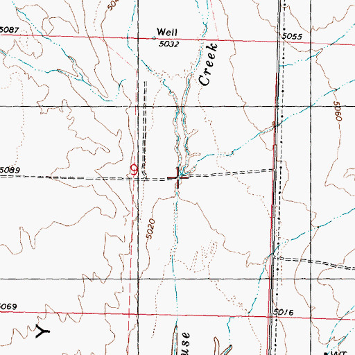 Topographic Map of Etna Creek, UT