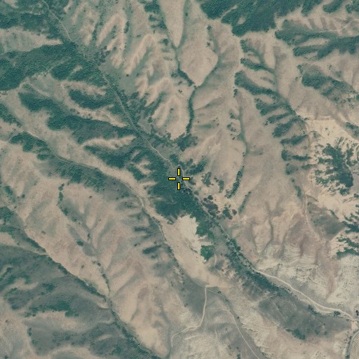 Aerial/Satellite Image of Folley Spring, UT