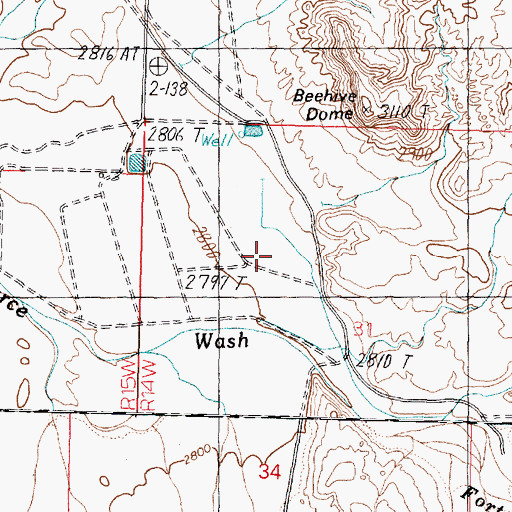 Topographic Map of Herd House, UT